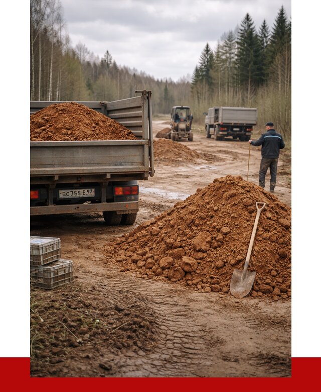 Глина и суглинки в Нальчике от 4663 р. за куб | ПРОНЕРУДНль