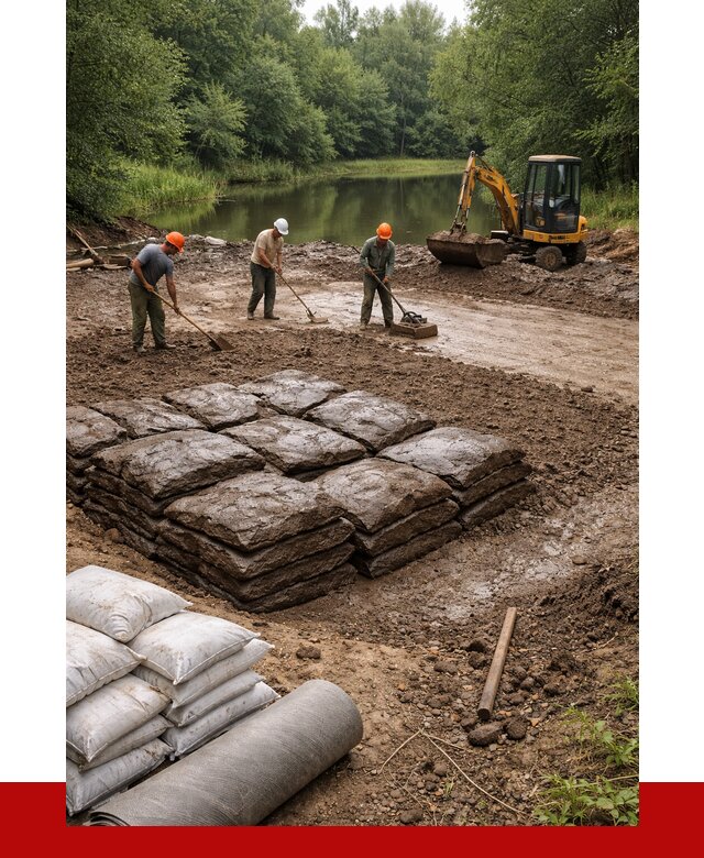 Купить глину для пруда в Нальчике от 4663 р. с доставкой | ПРОНЕРУДНль