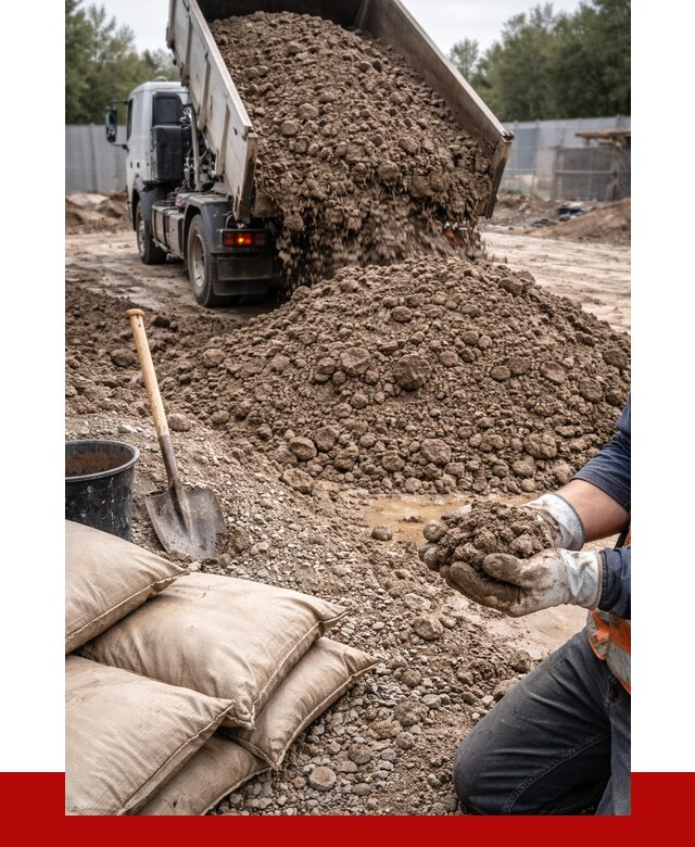 Купить глина для засыпки в Нальчике от 1244 р. за куб | ПРОНЕРУДНль