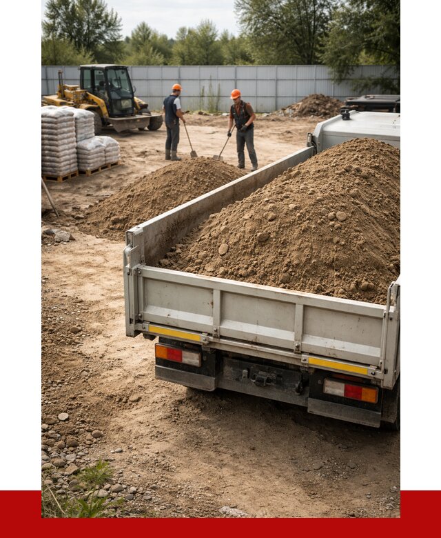 Супесь с доставкой в Нальчике от 2539 р. за куб | ПРОНЕРУДНль
