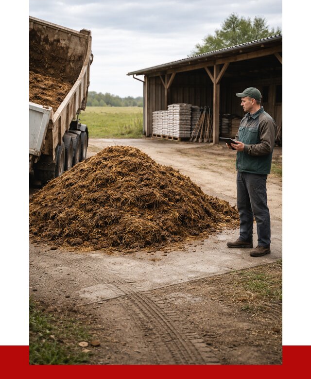 Купить навоз с доставкой в Нальчике от 1244 р. за куб | ПРОНЕРУДНль