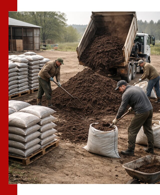 Доставка компоста оптом и в розницу в Нальчике