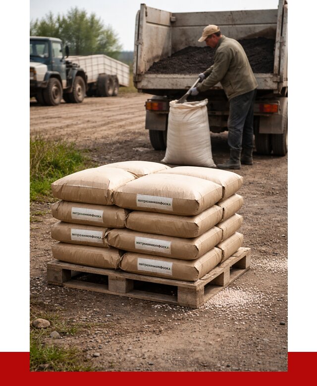 Купить нитроаммофоска в Нальчике от 4352 р. за куб | ПРОНЕРУДНль