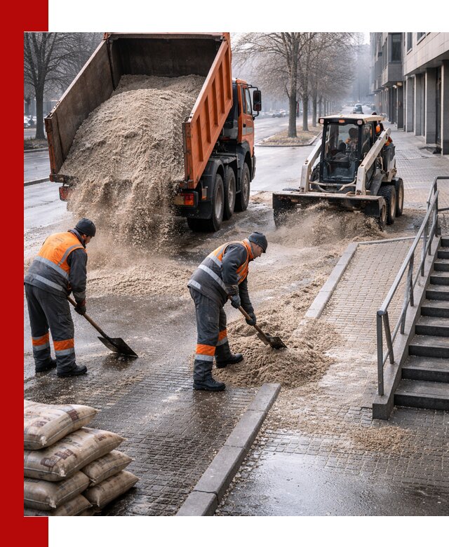 Поставка противогололедных материалов в Нальчике