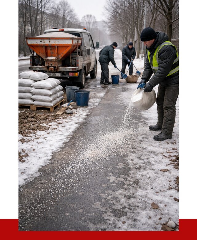 Реагент против гололеда в Нальчике с доставкой от 4663 р. | ПРОНЕРУДНль