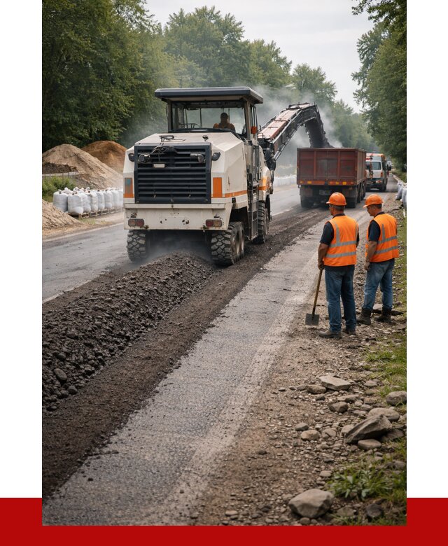 Фрезерованный асфальт в Нальчике от 2280 р./куб. | ПРОНЕРУДНль