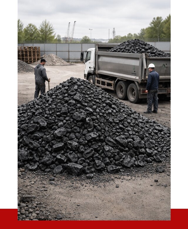 Уголь антрацит в Нальчике от 11399 р. купить оптом | ПРОНЕРУДНль