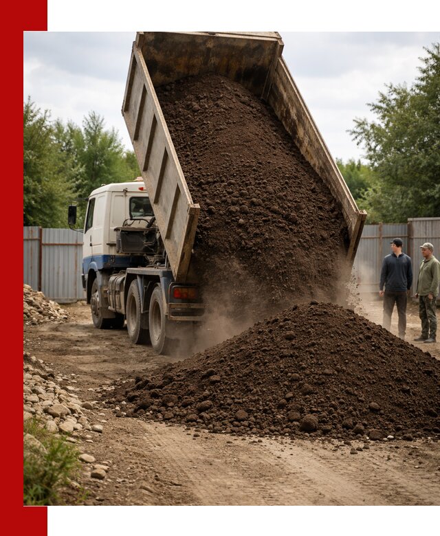 Доставка самосвалом 10 кубов в Нальчике быстро и надёжно