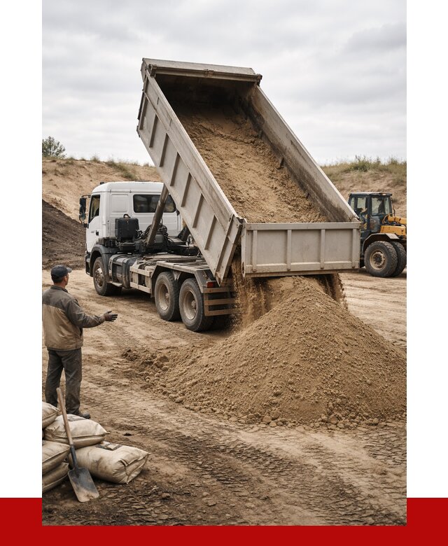 Доставка самосвалом 20 кубов в Нальчике от 7772 р. | ПРОНЕРУДНль