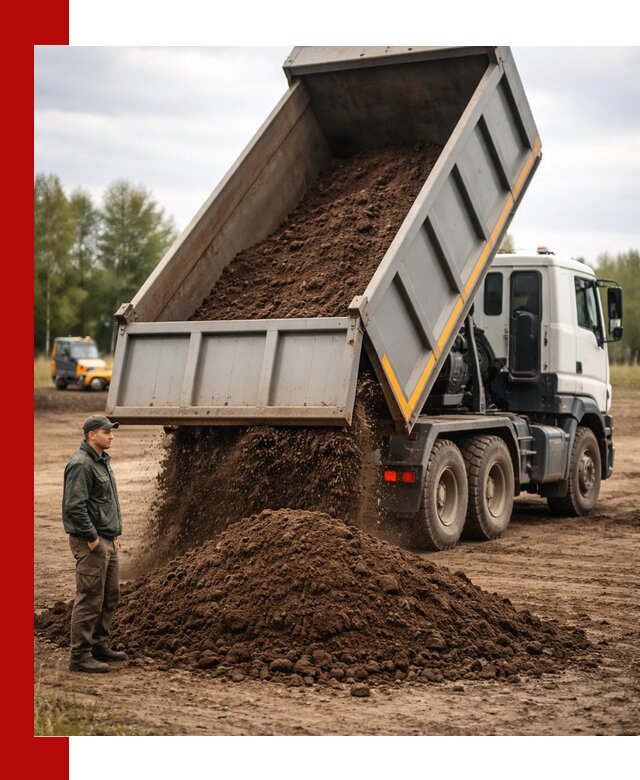 Аренда самосвала с водителем в Нальчике для сыпучих грузов и навоза