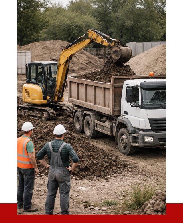 Вывоз грунта в Нальчике от 4663 р. самосвалом | ПРОНЕРУДНль