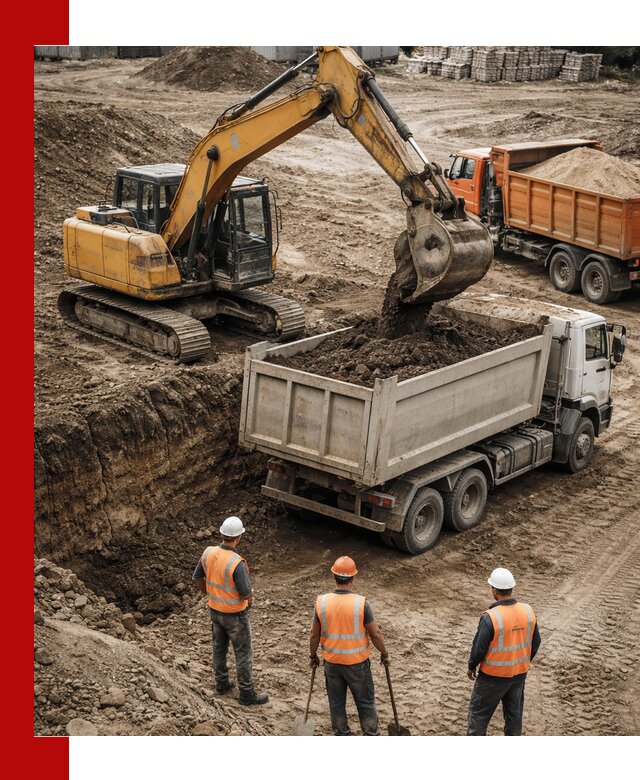 Разработка грунта для строительства и благоустройства в Нальчике