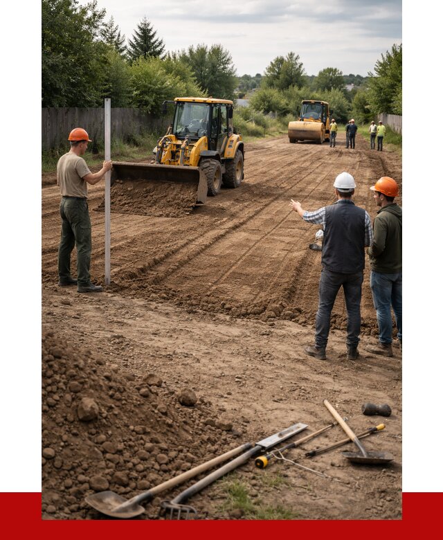 Планировка участка грунтом в Нальчике от 4663 р ПРОНЕРУДНль
