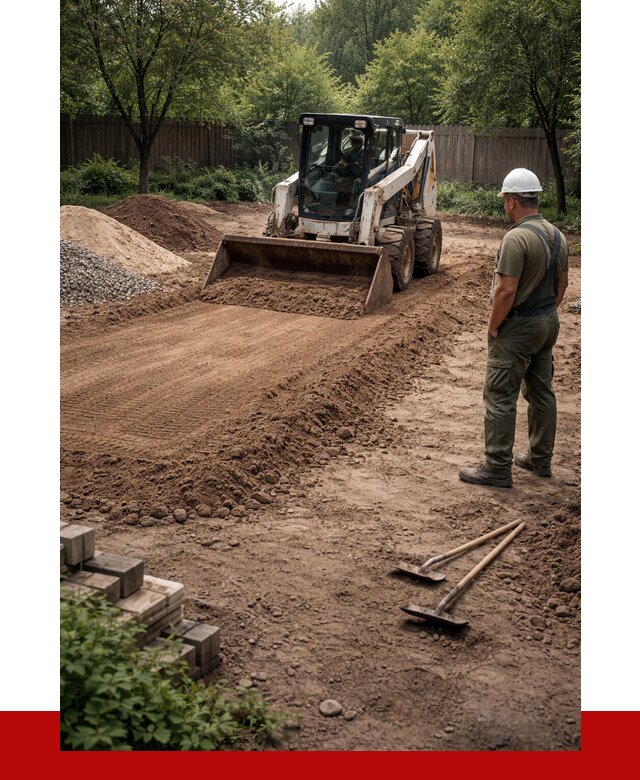 Выравнивание участка под ключ в Нальчике от 3627 р. | ПРОНЕРУДНль