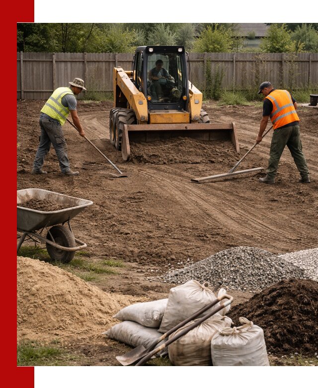 Выравнивание участка под строительство и благоустройство в Нальчике